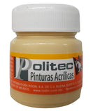 Pintura Acrílica Línea300 30ml Amarillo Claro Politec® #327 Pieza 7501230032722 01