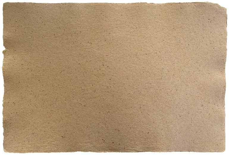 Papel Hecho a Mano Tabaco 40×60cm La Ceiba® Hoja 01