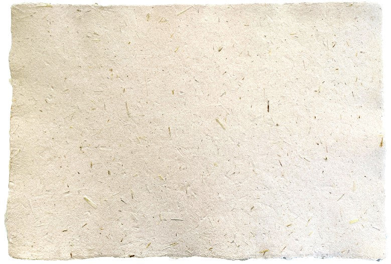 Papel Hecho a Mano Paja 40×60cm La Ceiba® Hoja 01
