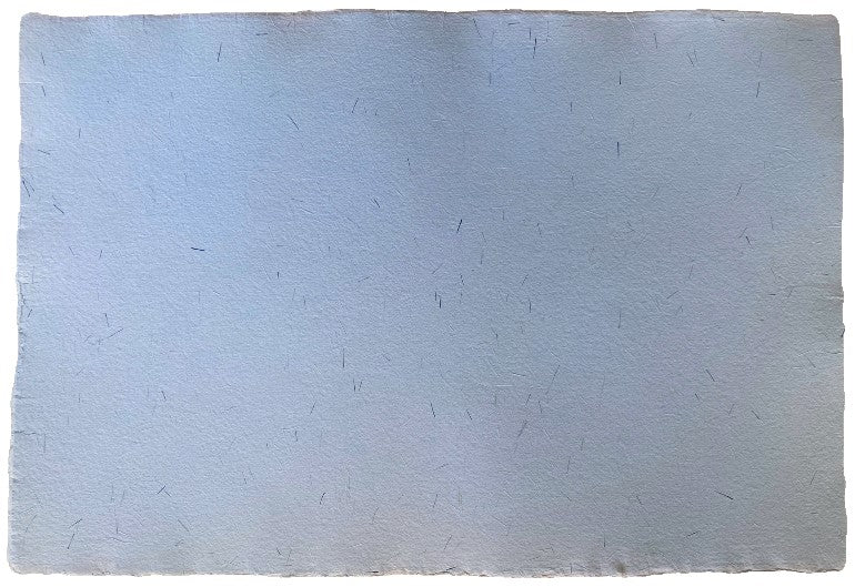 Papel Hecho a Mano Fantasía Azul 40×60cm La Ceiba® Hoja 01