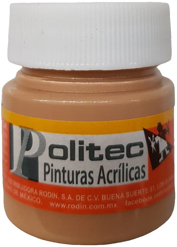 Pintura Acrílica Línea300 30ml Carne Politec® #322 Pieza 7501230032227 01