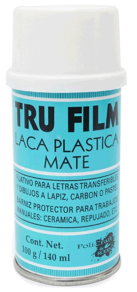 Laca Plástica Mate en Aerosol 100g 140ml PoliCraft® 11814 Aerosol 7501139115229