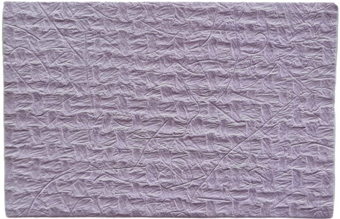 Papel Hecho a ManoTarjeta Yute Lila 7.5×11.5cm La Ceiba® Hoja 01