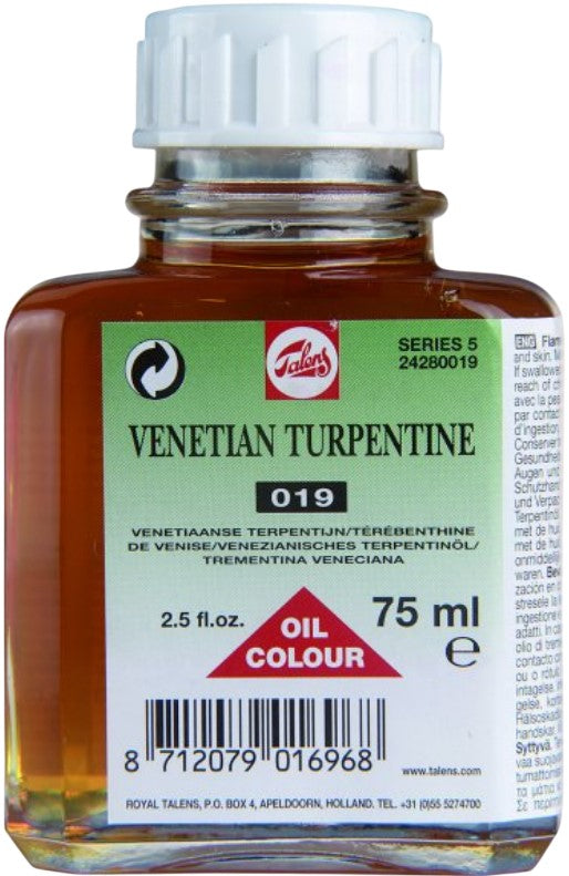 Solvente Trementina Veneciana Nº019 75ml Talents® 16323 [Frasco] 8712079016968