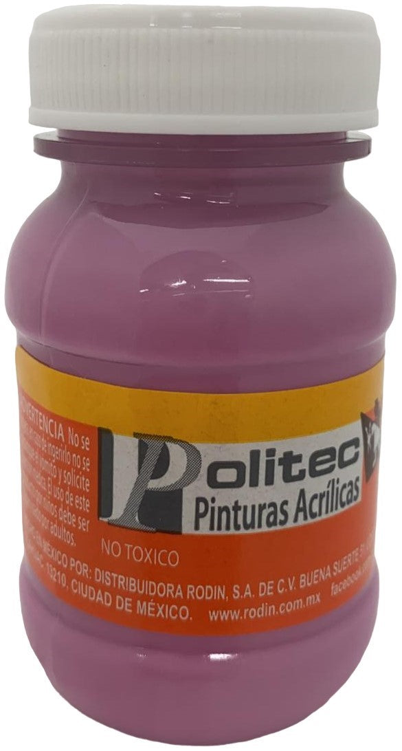 Pintura Acrílica Línea300 100ml Violeta Claro Politec® #311 Pieza 7501230031138 01