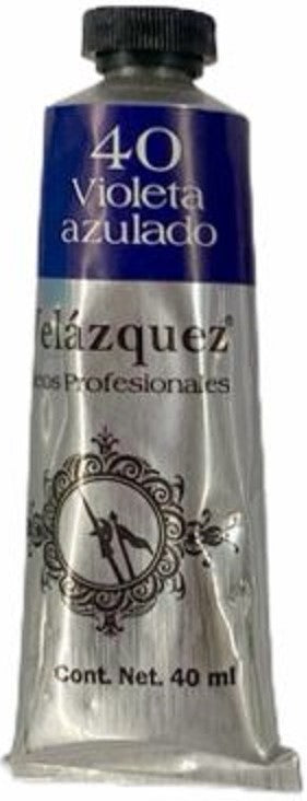 Pintura Oleo Velázquez Violeta Azulado 40ml T-14 Roel® P04001440 Tubo 7501858971465 01