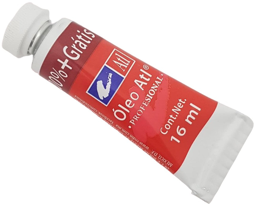 Pintura Oleo Atl 16ml Rojo Alt® T-4 208 Tubo 7501139170600 01