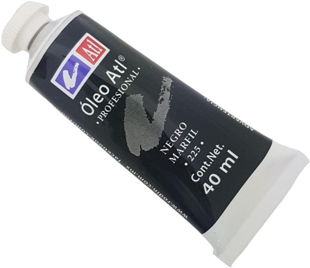 Pintura Oleo Atl 40ml Negro Marfil Alt® T-14 225 Tubo 7501139111092 01