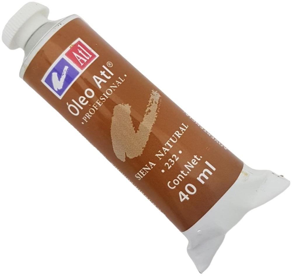 Pintura Oleo Atl 40ml Siena Natural Alt® T-14 232 Tubo 7501139111061 01