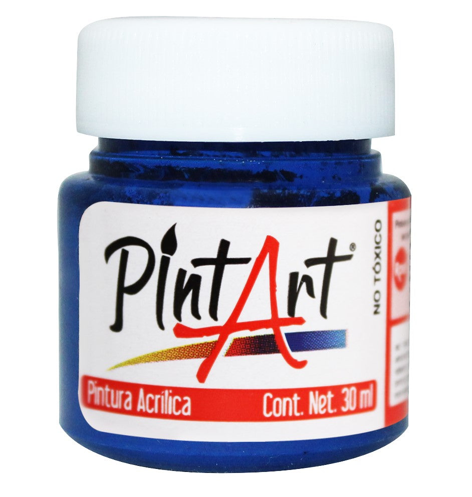 Pintura Acrílica PintArt Azul Country 30ml #902 PintArt® PPAEP03902 Pieza 7501858964955 01