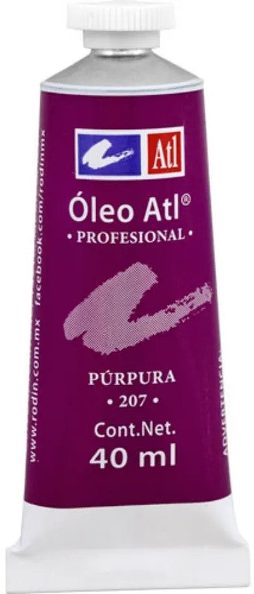 Pintura Oleo Atl 40ml Purpura Alt® T-14 207 Tubo 7501139171089 01