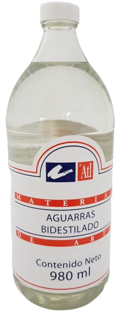 Aguarrás Bi-Destilado Vidrio 980cc Atl® [Frasco] 7501139110248