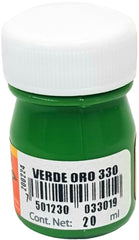 Pintura Acrílica Línea300 20ml Verde Oro Politec® #330 [Pieza] 7501230033019 2
