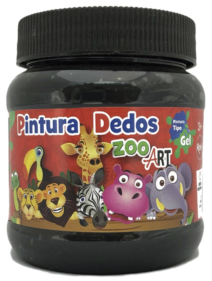 Pintura Digital PintArt Zoo Art 250ml Negro PintArt® ZOPPID08 Pieza 7501858990404 01