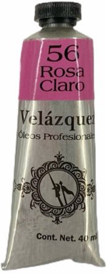 Pintura Oleo Velázquez Rosa Claro 40ml T-14 Roel® P04001456 Tubo 7501858991555 01