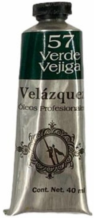 Pintura Oleo Velázquez Verde Vejiga 40ml T-14 Roel® P04001457 Tubo 7501858992712 01