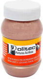 Pintura Acrílica Línea700 #702 Metálico 100ml Bronce Politec® Pieza 7501139195436 01