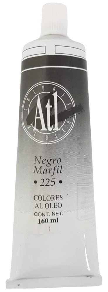Pintura Oleo Atl 160ml Negro Marfil Alt® T-40 225 Tubo 7501139111429 01