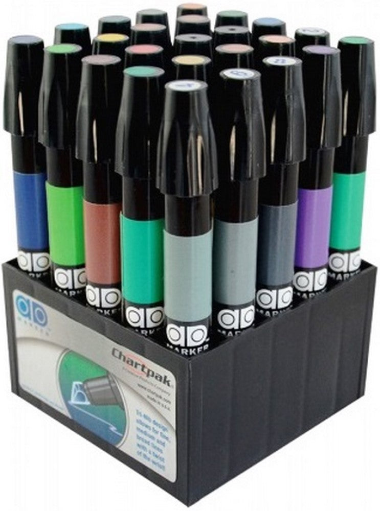 Marcador Chartpak AD™ Set K Art Director c/25 ChartPak® ARTE Conjunto 14173029966 01