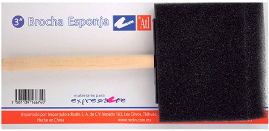 Brocha de Esponja #2 2” Alt® [Pieza] 7501139166733