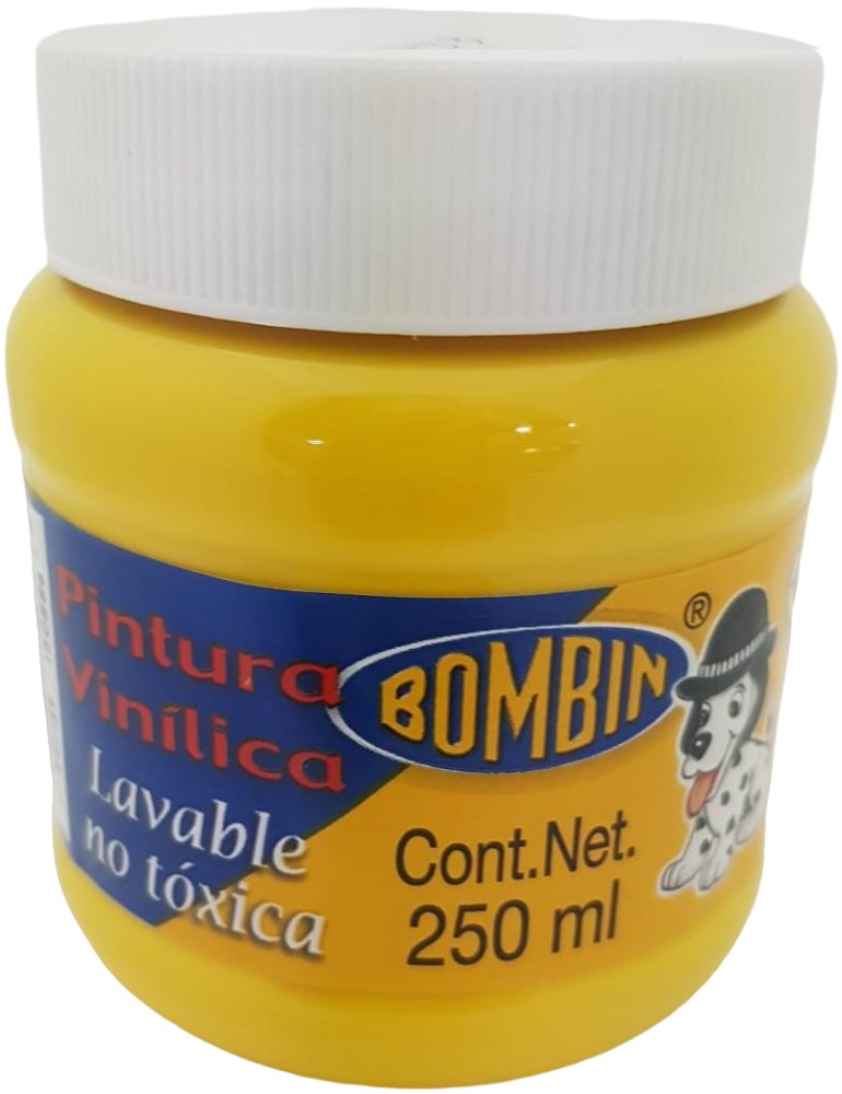 Pintura Digital Bombin #18 250ml Amarillo Bombin® 50886 [Pieza] 7501139150886