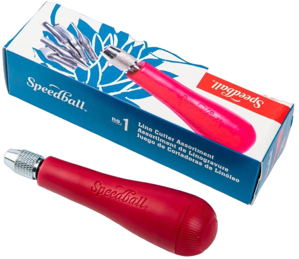 Gubia p/Tallado Juego (1) Mango + 5 navajas Speedball® 4131 [Conjunto] 651032041310 2