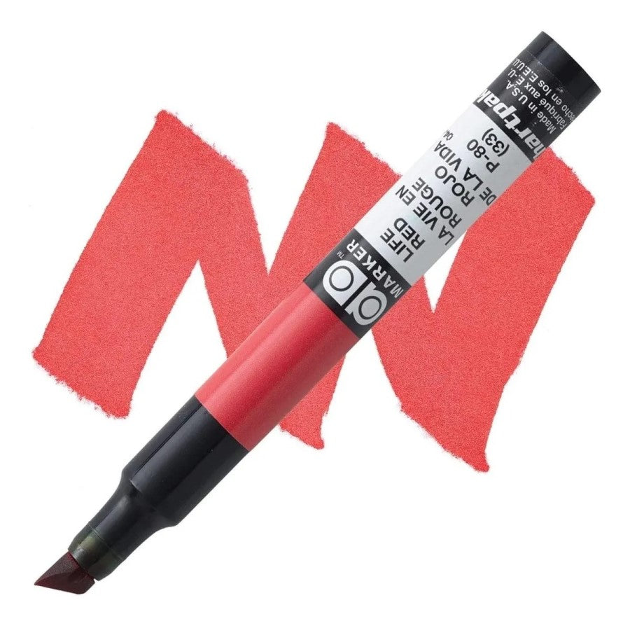 Marcador Chartpak AD™ Life Red c/1 ChartPak® P-80 Pieza 14173082954 01