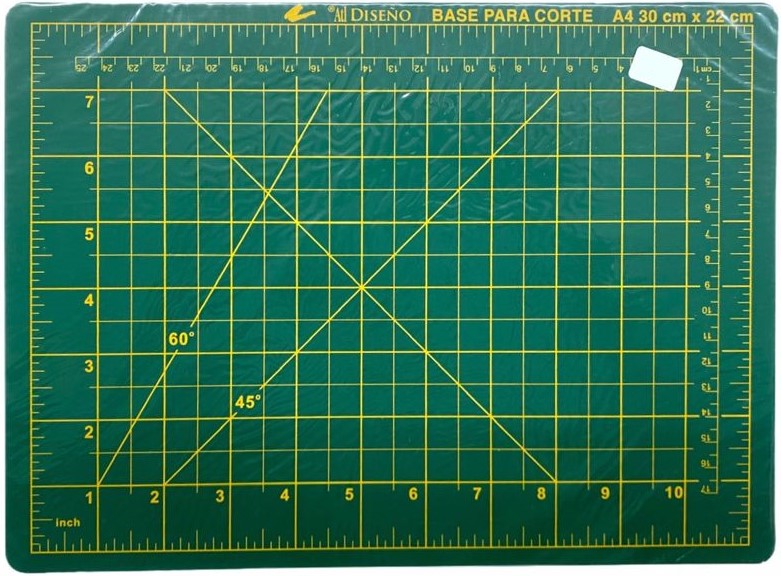 Base p/Corte T.M.S Verde 30×22cm Alt® [Pieza] 7501139124153 2