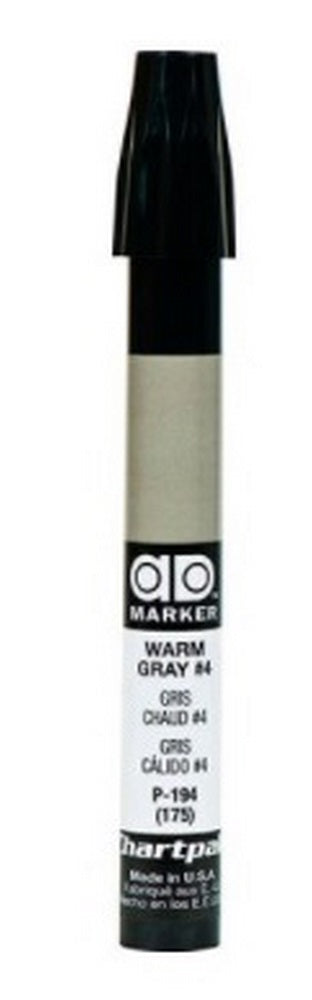 Marcador Chartpak AD™ Warm Gray 4 c/1 ChartPak® P-194 Pieza 14173081476 02