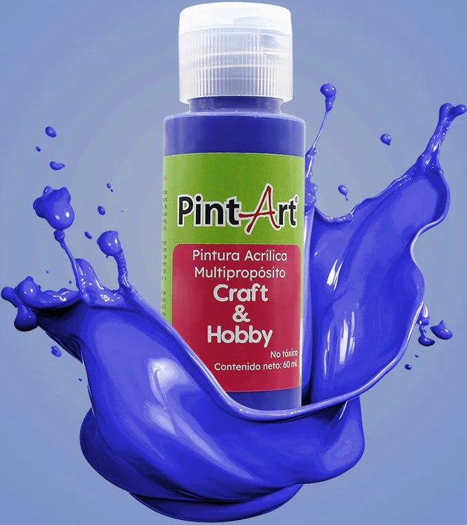 Pintura Acrílica Multiuso 60ml Azul Ultramar 403 PintArt® PPAMP06403 Pieza 7501858924966 01