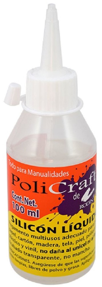 Silicon Liquido 250ml Transparente PoliCraft® [Pieza] 7501139154501