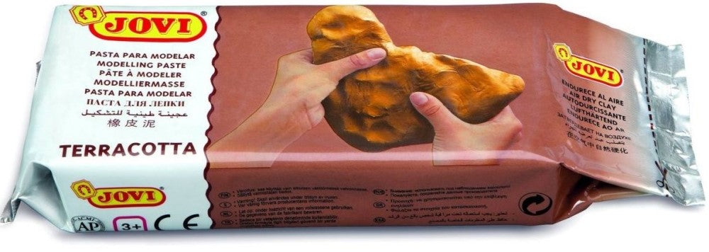 Pasta p/Modelar Endurecible Al Aire Terracota 250g JOVI® N02000084 [Pieza] 8412027248150