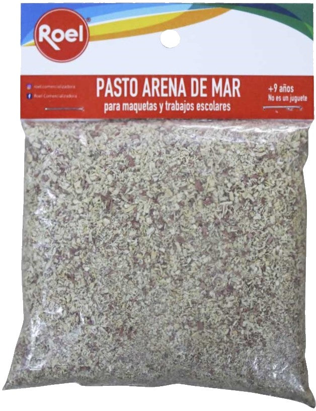 Maquetas Pasto Arena de Mar c/30g Roel® N410PAS05 Bolsa 7501858912895