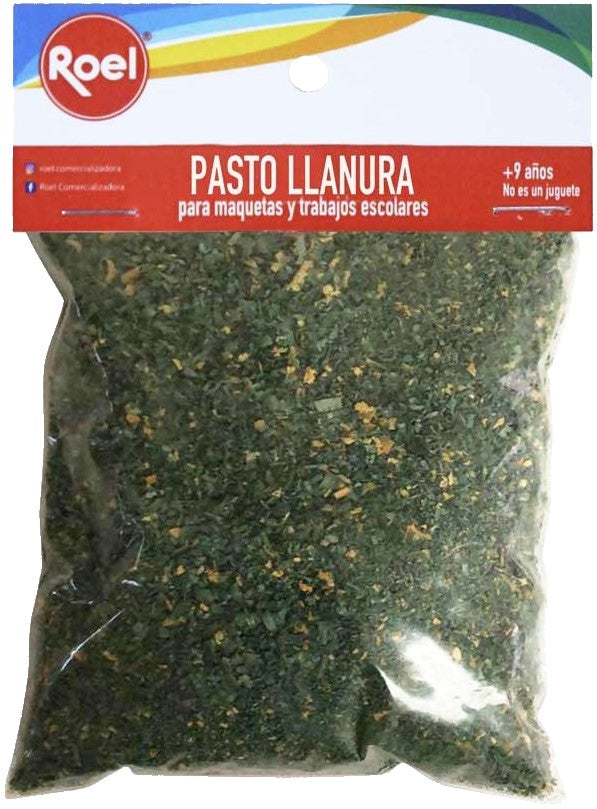 Maquetas Pasto Llanura Pas09 c/30g Roel® N410PAS09 [Bolsa] 7501858912932