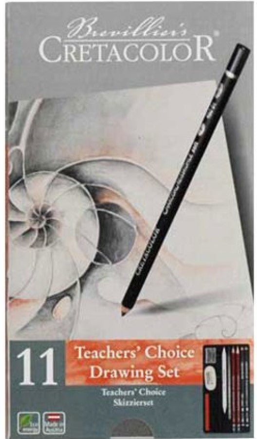 Lápiz p/Arte Teacher's Choice Drawing c/11 EstucheMetálico CRETACOLOR® ECC040032 [Estuche] 9002592400320 Imagen principal del producto