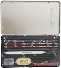 Lápiz p/Arte Teacher's Choice Drawing c/11 EstucheMetálico CRETACOLOR® ECC040032 [Estuche] 9002592400320 2