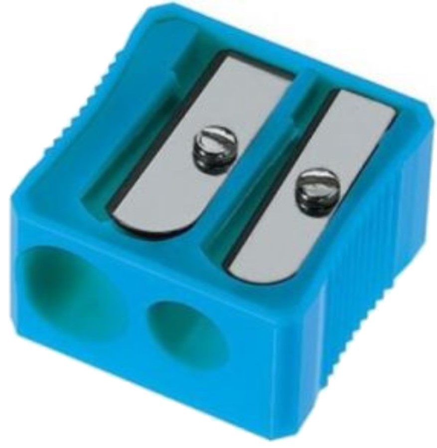 Sacapuntas de Plástico Cuadrado Doble Colores Möbius+® EMR332000 [Pieza] 4004627053001