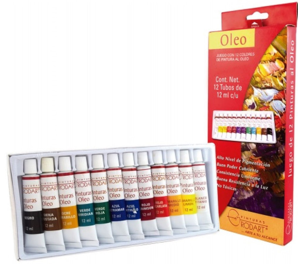 Pintura Oleo Rodart Oleo Rodart 12ml c/12 Alt® [Tubo] 7501139145462