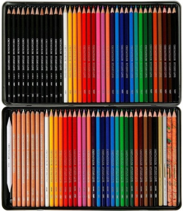 Lápiz p/Arte Artist Set c/72 CRETACOLOR® ECC046572 [Estuche] 9014400184513 2