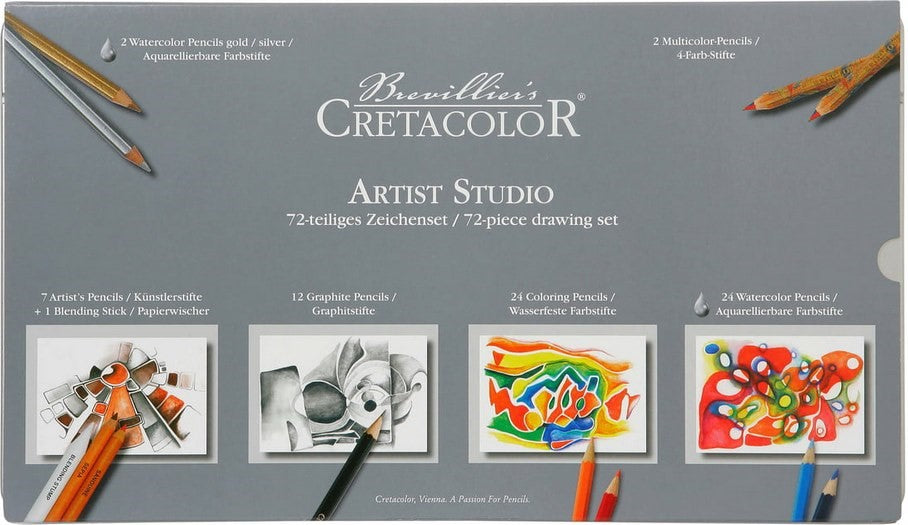 Lápiz p/Arte Artist Set c/72 CRETACOLOR® ECC046572 [Estuche] 9014400184513 3