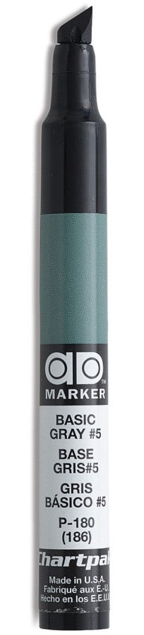 Marcador Chartpak AD™ Basic Gray 5 c/1 ChartPak® P-180 Pieza 14173081179 02