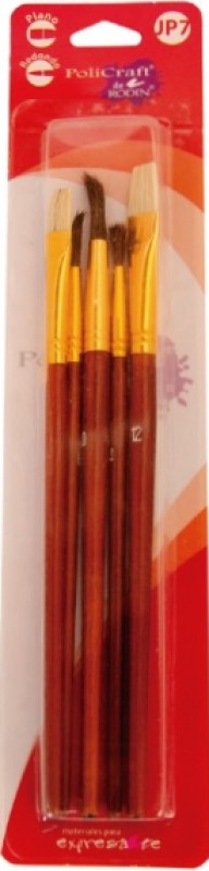 Pincel p/Manualidades Policraft JP7 Blíster c/5 Cer,Pln.Po Rodin® 71973 [Pieza] 7501139171973