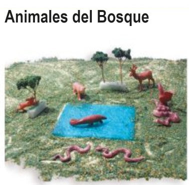 Maquetas Animales Bosque c/11 Roel® N72000350 Pieza 7501858907679