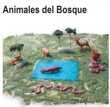 Maquetas Animales Bosque c/11 Roel® N72000350 [Pieza] 7501858907679