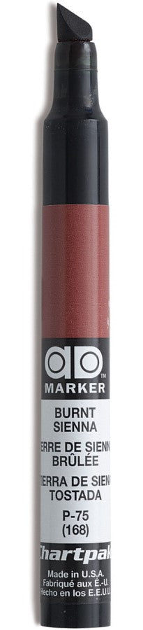 Marcador Chartpak AD™ Burnt Sienna c/1 ChartPak® P-75 Pieza 14173082831 02