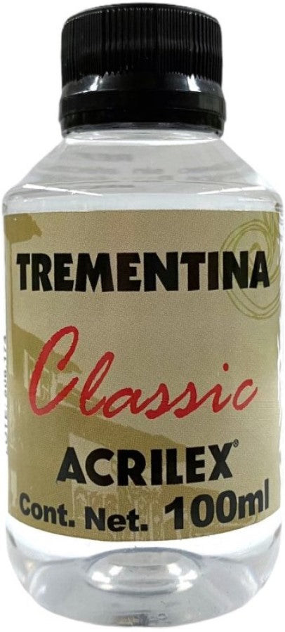 Solvente Trementina 100ml Acrilex® A00015310 [Frasco] 7891153153100