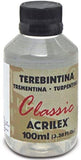 Solvente Trementina 100ml Acrilex® A00015310 Frasco 7891153153100 2