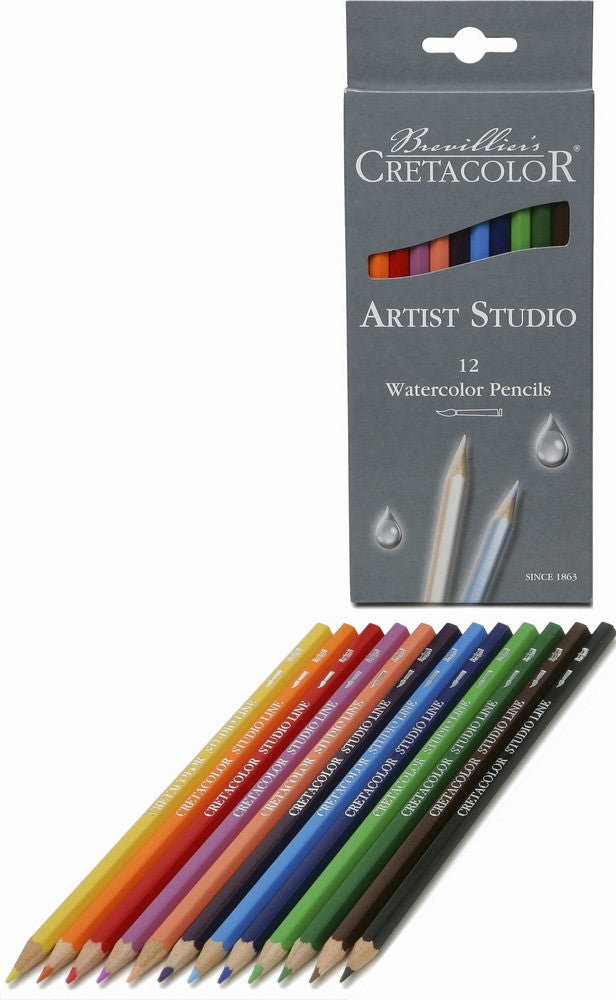Lápiz p/Arte Acuarelable Art.Studio c/12 CRETACOLOR® ECC028312 [Estuche] 9014400276850 2
