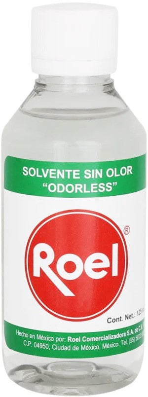 Solvente sin Olor 125ml Roel P030SO125 [Pieza] 7501858989743