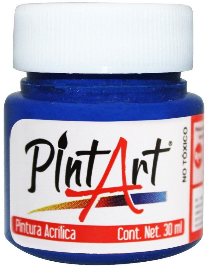 Pintura Acrílica PintArt Azul Ultramar 30ml #403 PintArt® PPAEP03403 Pieza 7501858951245 01